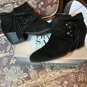 FRANCO SARTO SUEDE LEATHER ANKLE BOOTS 🥾